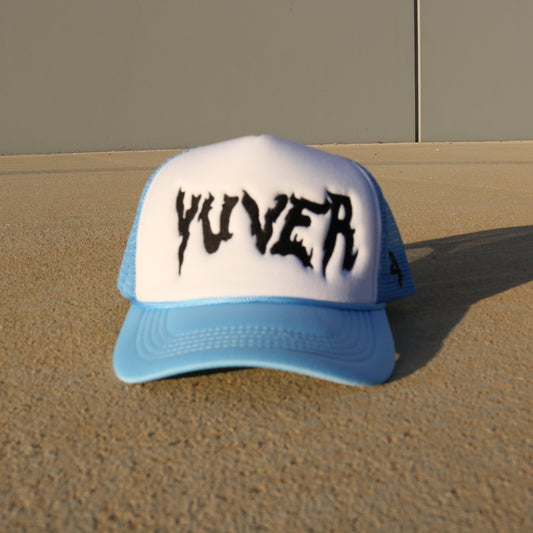 SKY BLUE YUVER TRUCKER HAT