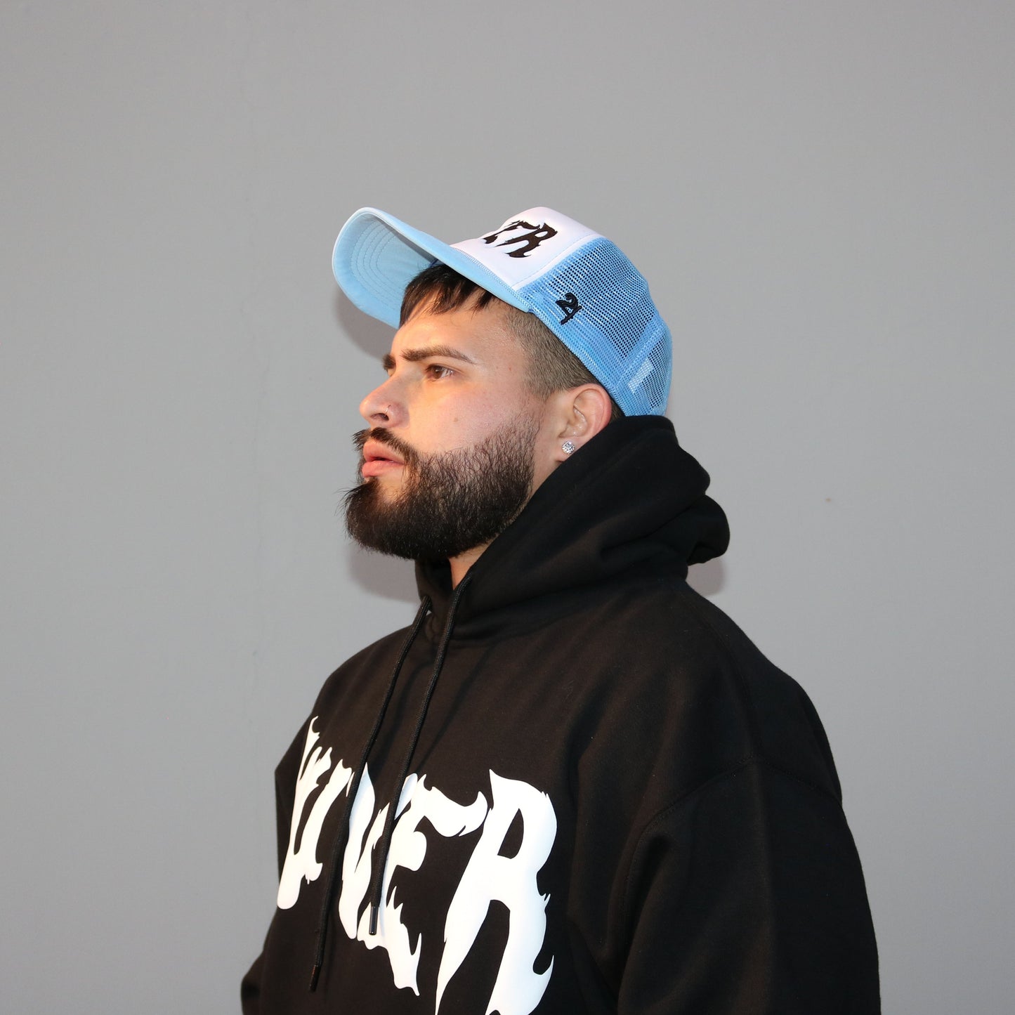 SKY BLUE YUVER TRUCKER HAT